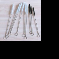 Factory Customized Cheap Price Twisted Wire Long Spiral Small Nylon Micro Dip Copper Gas Test Tube Brush