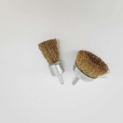 100MM brass cup brushes with shank